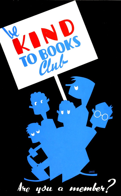 Be Kind To Books Club, FAP Poster Poster Print by Science Source - Item # VARSCIJC3023