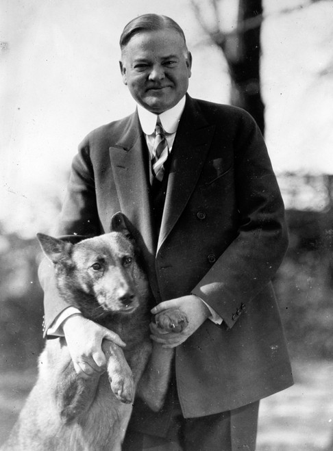 Herbert Hoover with King Tut, 1929 Poster Print by Science Source - Item # VARSCIJB8735