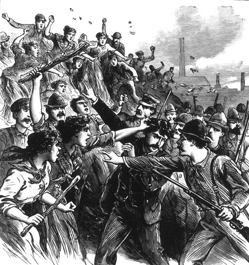 Homestead Strike, 1892 Poster Print by Science Source - Item # VARSCIBX5775