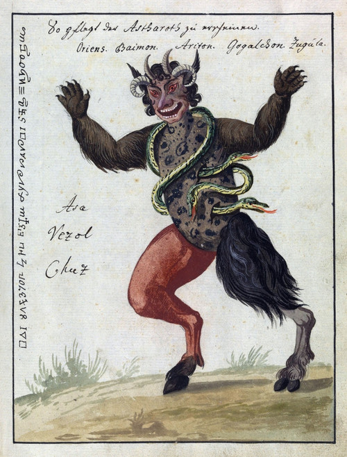 Demonology, 18th Century Poster Print by Science Source - Item # VARSCIJC4334