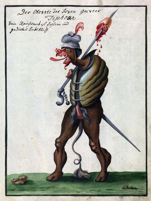 Demonology, 18th Century Poster Print by Science Source