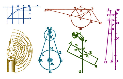 Early Physics Diagrams Poster Print by Science Source - Item # VARSCIBX1960