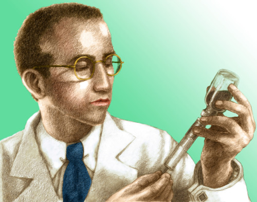 Jonas Salk, Microbiologist Poster Print by Spencer Sutton/Science Source - Item # VARSCIBT7334