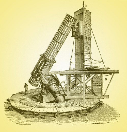 Lassell's Reflecting Telescope Poster Print by Science Source - Item # VARSCIBP3318