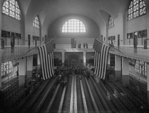 Ellis Island, Great Hall, 20th Century Poster Print by Science Source - Item # VARSCIJA4511