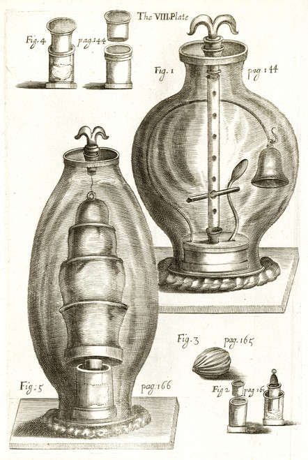 Robert Boyle's Experimental Air Pumps, 1669 Poster Print by Science Source - Item # VARSCIJB4432