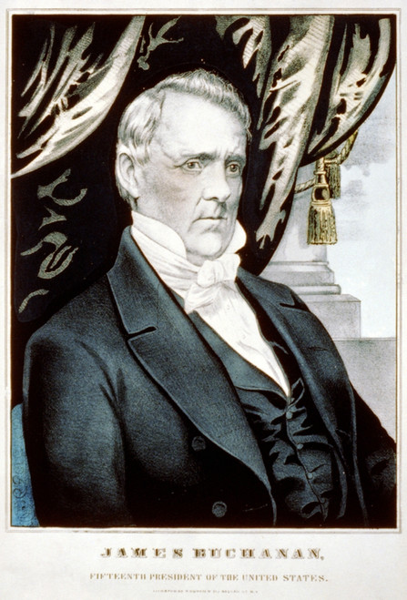 James Buchanan, 15th U.S. President Poster Print by Science Source - Item # VARSCIBW2439