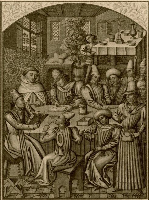 Medieval Accountants, 1466 Poster Print by Science Source - Item # VARSCIBQ2788