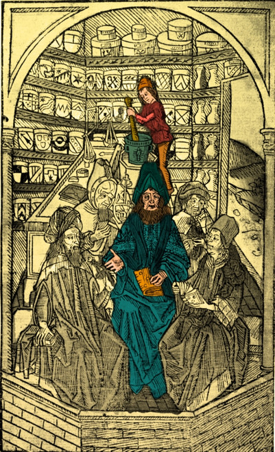 Medieval Pharmacy Poster Print by Science Source - Item # VARSCIBR5742