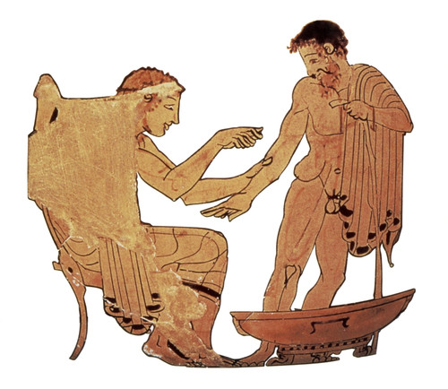 Bloodletting of Ancient Greek Patient, 480-470 BC Poster Print by Science Source - Item # VARSCIBU3922