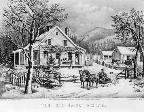 Old Farmhouse Poster Print by Science Source - Item # VARSCI9N1932