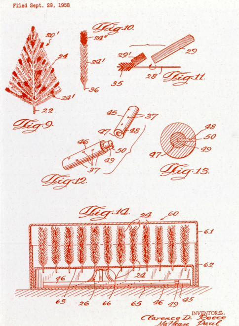 US Patent Diagram Poster Print by Science Source - Item # VARSCIBN4887