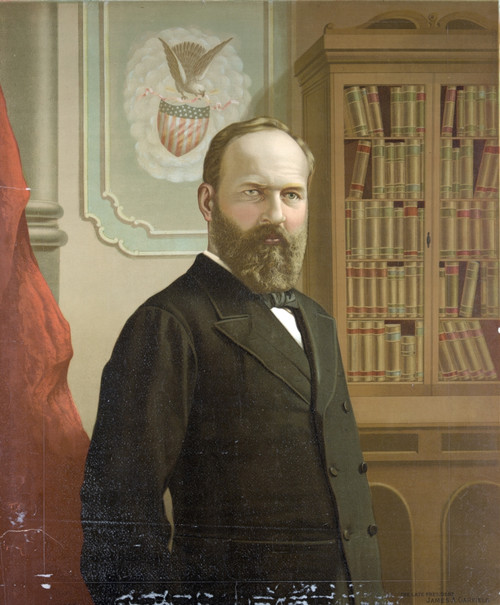 James A. Garfield, 20th U.S. President Poster Print by Science Source - Item # VARSCIBW2471