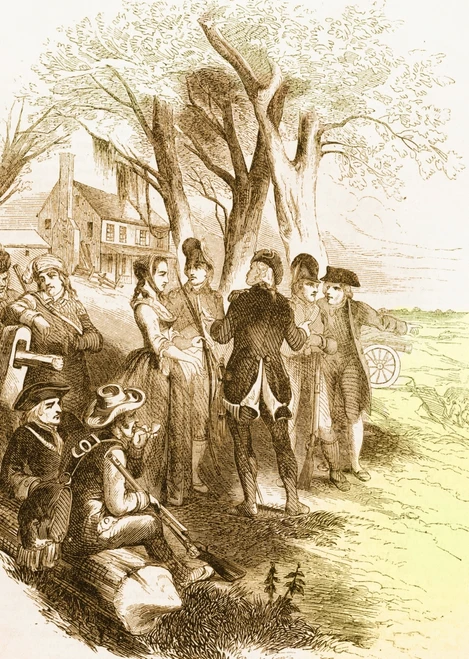 Rebecca Motte and the Siege of Fort Motte, 1781 Poster Print by Science Source