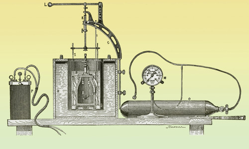 Mahler Bomb Calorimeter Poster Print by Science Source - Item # VARSCIBS1938