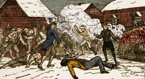 Boston Massacre, 1770 Poster Print by Science Source - Item # VARSCIBS5182