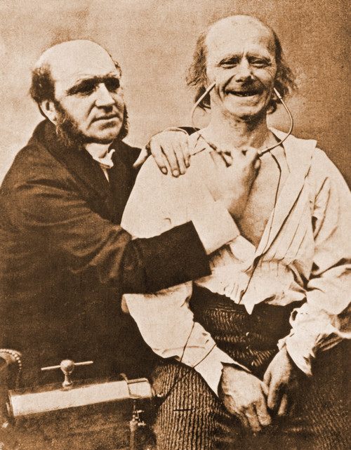 Duchenne Studying Physiognomy Poster Print by Science Source - Item # VARSCIBR8693
