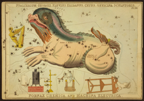 Cetus and Eridanus Constellations, 1825 Poster Print by Science Source - Item # VARSCIBY2733