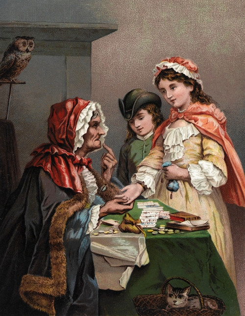 Fortune Teller, Drug Advertising Ephemera Poster Print by Science Source - Item # VARSCIJB5432
