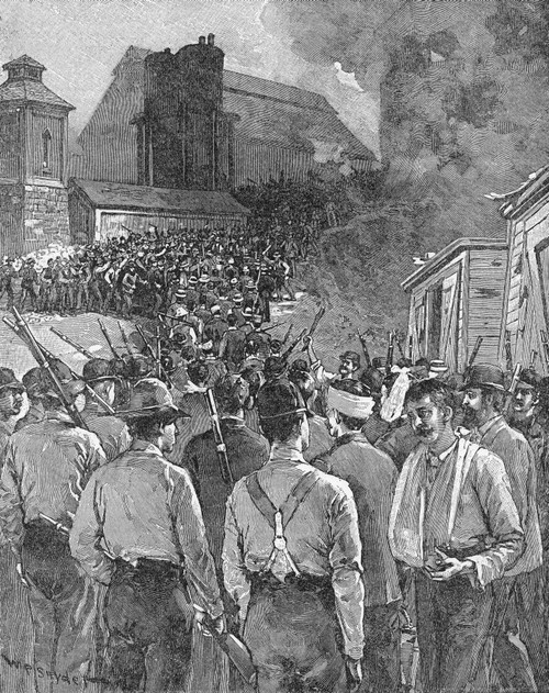 Homestead Strike, 1892 Poster Print by Science Source - Item # VARSCIBX5776