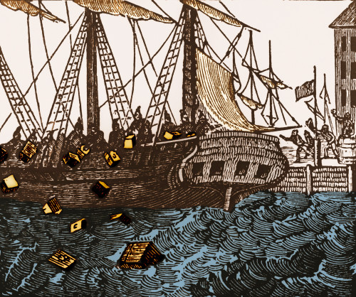 Boston Tea Party, 1773 Poster Print by Science Source - Item # VARSCIBU2368