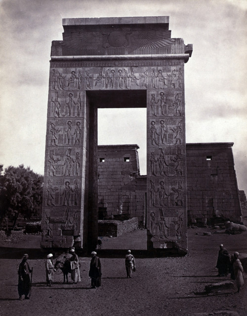 Karnak, Pylons, 1850's Poster Print by Science Source - Item # VARSCIJA1297