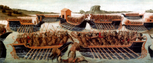 Battle of Actium, 31 BC Poster Print by Science Source - Item # VARSCIBX5750
