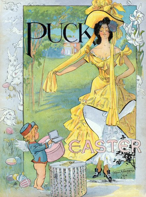 Easter Puck, 1899 Poster Print by Science Source