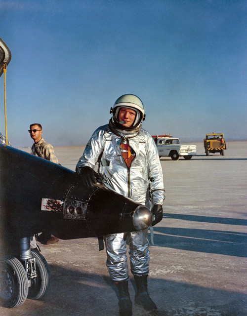 Neil Armstrong, Test Pilot, X-15 Aircraft Poster Print by Science Source - Item # VARSCIJA0478