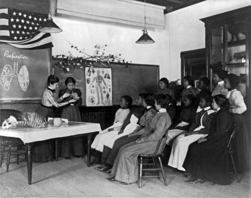 Anatomy Class, Hampton Institute, 1899 Poster Print by Science Source - Item # VARSCIBY5560