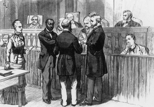 Hiram R. Revels, American Senator Poster Print by Science Source
