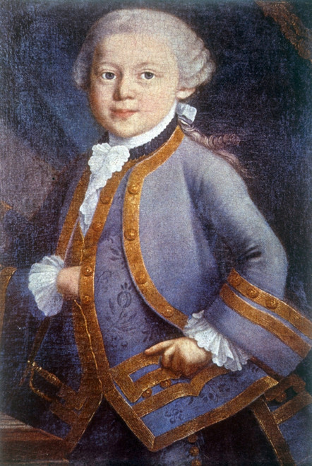 Young Wolfgang Amadeus Mozart Poster Print by Science Source - Item # VARSCIJC6041