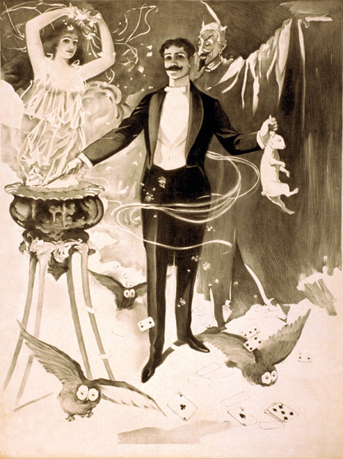Magician, 1899 Poster Print by Science Source - Item # VARSCIJB0501