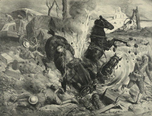 WWI, Battle of Soissons, Night Bombing, 1918 Poster Print by Science Source - Item # VARSCIBZ5168