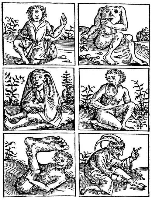 Monsters of Land, Sea and Air, 1475 Poster Print by Science Source