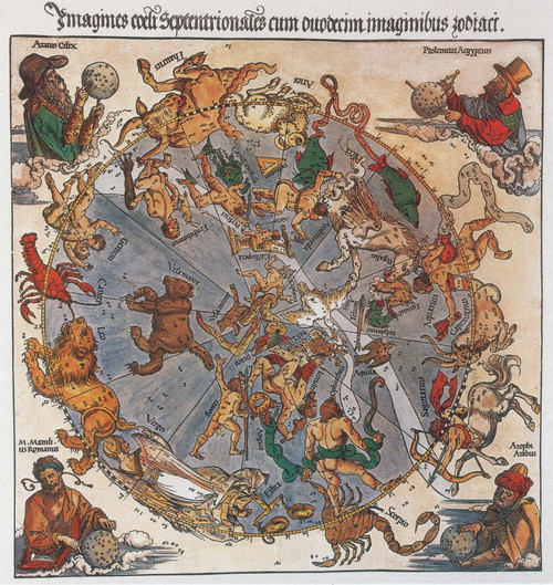 D�?__rer Star Map, 1515 Poster Print by Science Source - Item # VARSCIBX9657