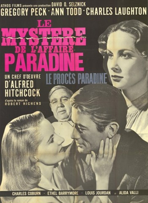 The Paradine Case Movie Poster (11 x 17) - Item # MOV373900