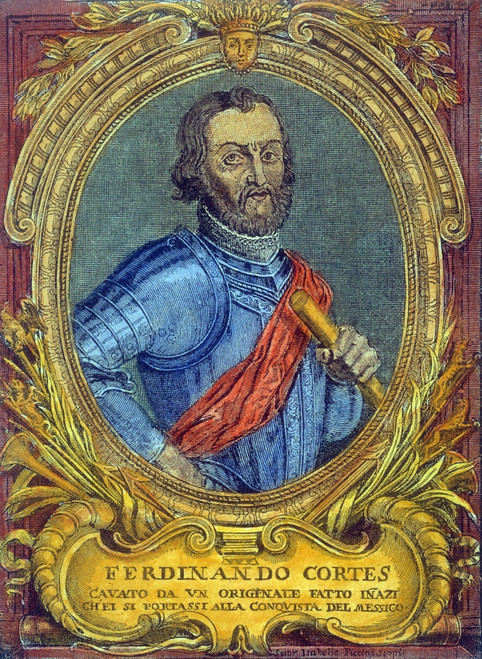 Hernando Cortez, Spanish Conquistador Poster Print by Science Source - Item # VARSCIJC6023