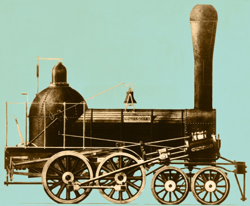 19th Century Locomotive Poster Print by Science Source - Item # VARSCIBU5927
