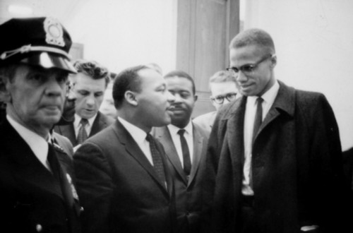 MLK and Malcolm X, American Civil Rights Leaders Poster Print by Science Source - Item # VARSCIBU2669