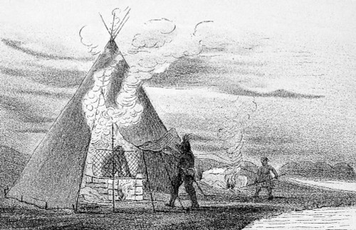 North American Indian Vapor Baths, c. 1830s Poster Print by Science Source - Item # VARSCIJB4393