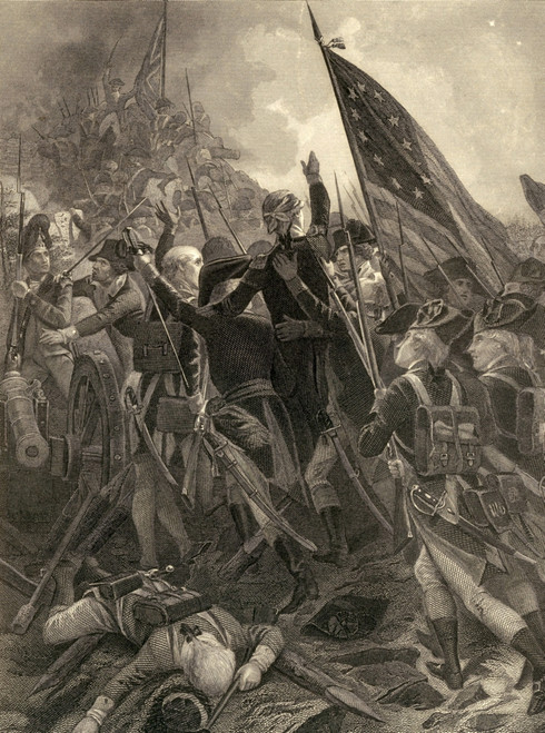 Storming of Stony Point, 1779 Poster Print by Science Source - Item # VARSCIBS4731