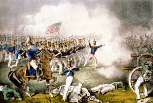 Mexican-American War, Battle of Palo Alto, 1846 Poster Print by Science Source - Item # VARSCIBX9321