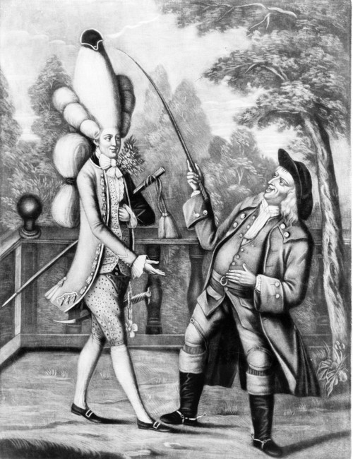 Macaroni Fashion, Wig, 1774 Poster Print by Science Source - Item # VARSCIJC0469
