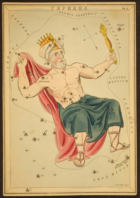 Cepheus Constellation, 1825 Poster Print by Science Source - Item # VARSCIBY2710