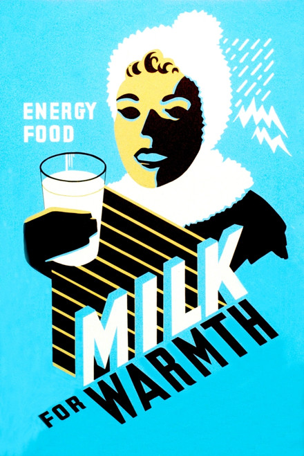 Milk for Warmth, FAP Poster, 1941 Poster Print by Science Source - Item # VARSCIJC2991