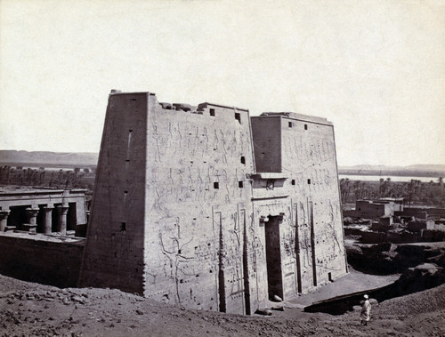 Temple of Horus at Edfu, 1850's Poster Print by Science Source - Item # VARSCIJA1366