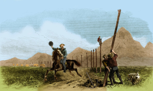 Overland Pony Express Rider Poster Print by Science Source - Item # VARSCIJB1552