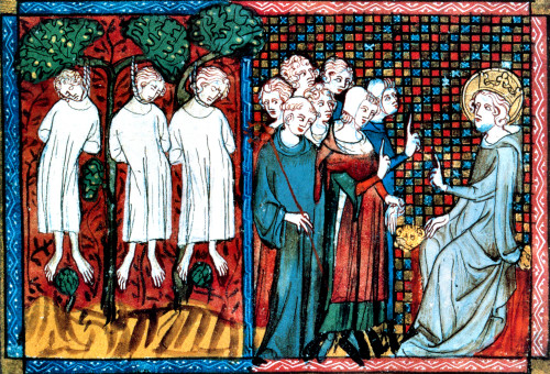 King Louis IX of France Passes Judgement Poster Print by Science Source - Item # VARSCIBV7001