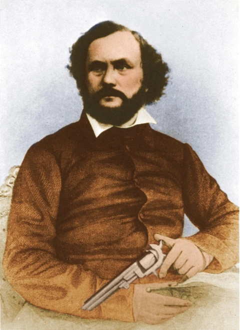 Samuel Colt, American Inventor Poster Print by Science Source